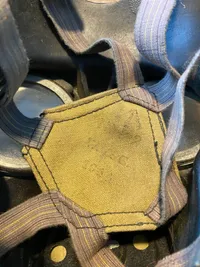 Original engelsk ww2 gasmaske - genanvendt af CF