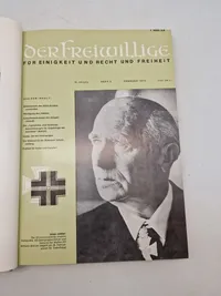 Originalt indbundet blad fra SS veteran forening
