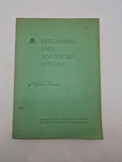 Kbh amts skyttekorps historie