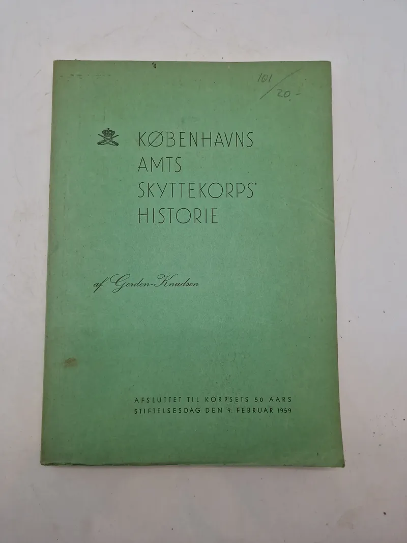 Kbh amts skyttekorps historie