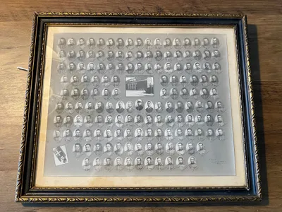 Originalt soldater foto fra 1936 (14 batteri - 4 kompagni