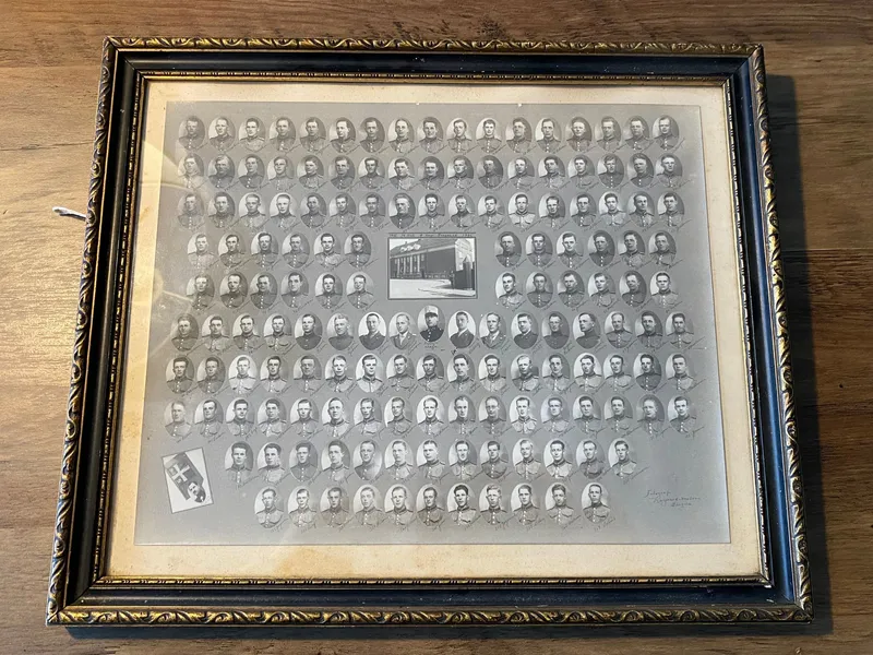 Originalt soldater foto fra 1936 (14 batteri - 4 kompagni