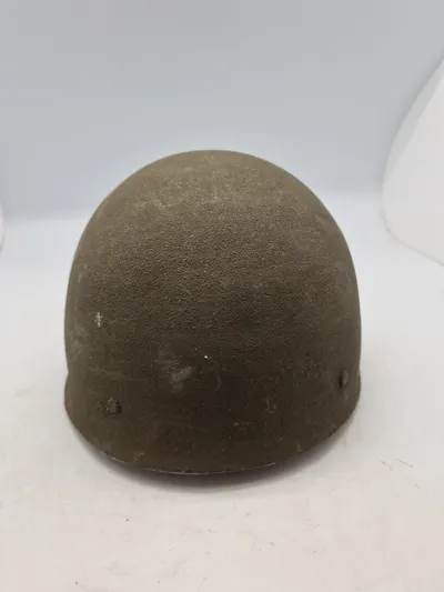 Original Svensk hjelm brugt af brigaden under WW2