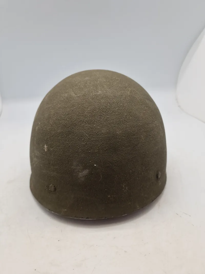 Original Svensk hjelm brugt af brigaden under WW2