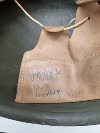 Original Svensk hjelm brugt af brigaden under WW2