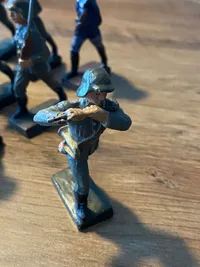 Samling originale tyske Lineol figurer - ww2
