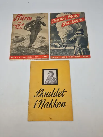 Originalt Tysk ww2 litt.