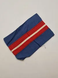 Originalt armbind fra modstandsbevægelsen - københavner-typen