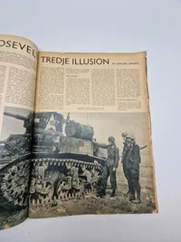 Samling originale tyske signalblade på dansk