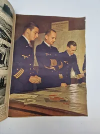 Samling originale tyske signalblade på dansk