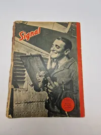 Samling originale tyske signalblade på dansk