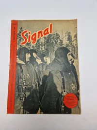 Samling originale tyske signalblade på dansk