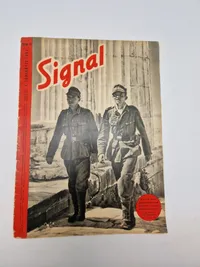 Samling originale tyske signalblade på dansk