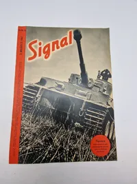 Samling originale tyske signalblade på dansk