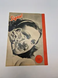 Samling originale tyske signalblade på dansk