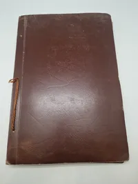 Samling originale avisudklip i scrapbøger ww2