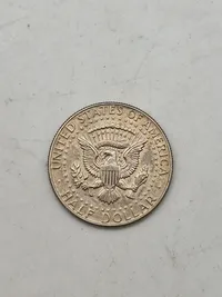 Sølv mønt USA 1/2 dollar 1964 vægt 12,5g
