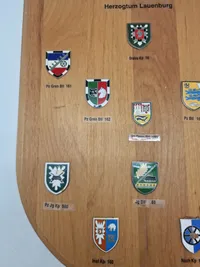 Plakette - Pz Gren Brig 16
Herzogtum Lauenburg