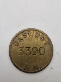 Blandede medaljer - Gas, transportmønter osv.