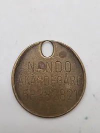 Blandede medaljer - Gas, transportmønter osv.