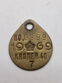 Blandede medaljer - Gas, transportmønter osv.
