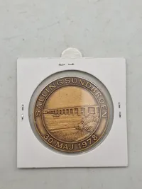 Medalje i messing - Sallingsundbroen 30 maj 1978