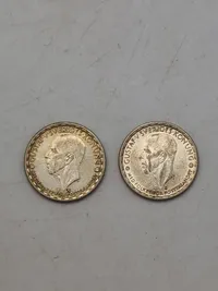 Sølvmønt svensk 1kr. 1948 - 1949 - 7gram