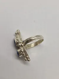 Fingerring 925 Sterlingsølv med sten