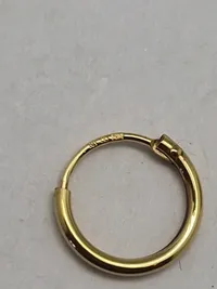 Creoler øreringe i 8 karat guld ( stempel 333 )