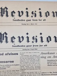 Originale eks af bladet “Revision” som var kendt for at hjælpe tidligere frikorps folk mm.