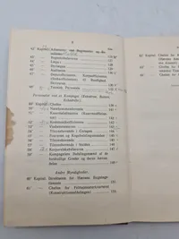 Militær undervisnings bog fra flyveskolen