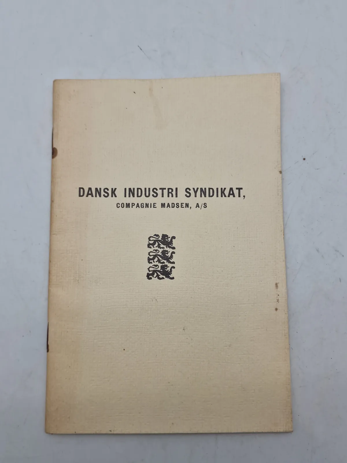 Sjælden original DISA hæfte fra 1943