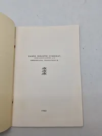 Sjælden original DISA hæfte fra 1943