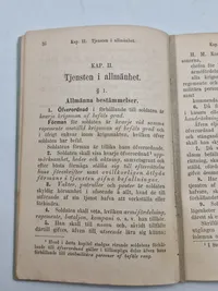 Diverse bøger fra det danske forsvar