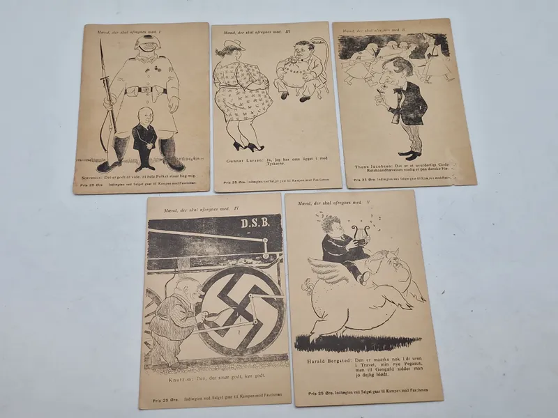 Lot originale illegale kort