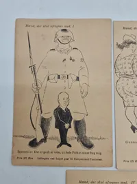 Lot originale illegale kort