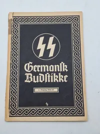 Originalt eks af Germanske budstikke