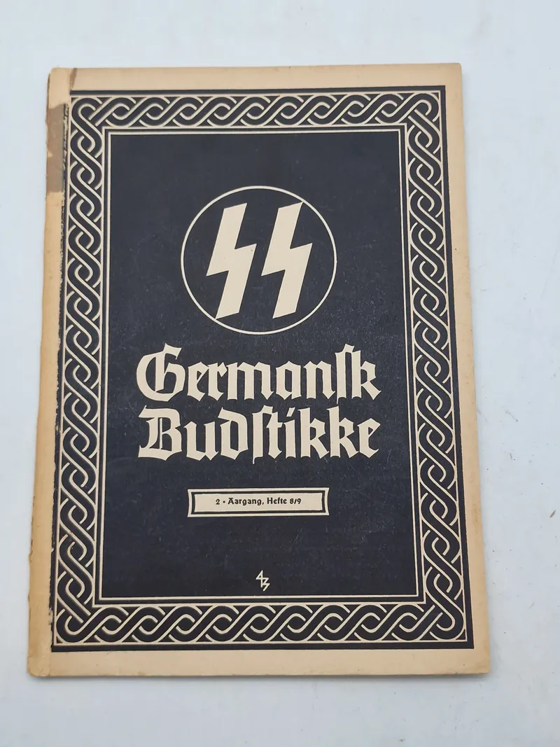 Originalt eks af Germanske budstikke