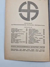 Originalt eks af Germanske budstikke
