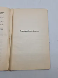 Originalt hæfte - Love og bestemmelser for hæren