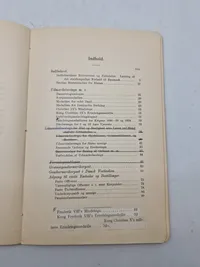 Originalt hæfte - Love og bestemmelser for hæren