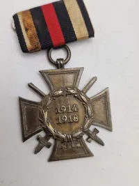 Originalt Hindenburg cross. Commemorative cross 1914-1918 for combatant