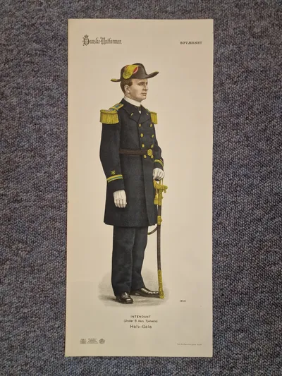 Originalt billede - “Danske uniformer”