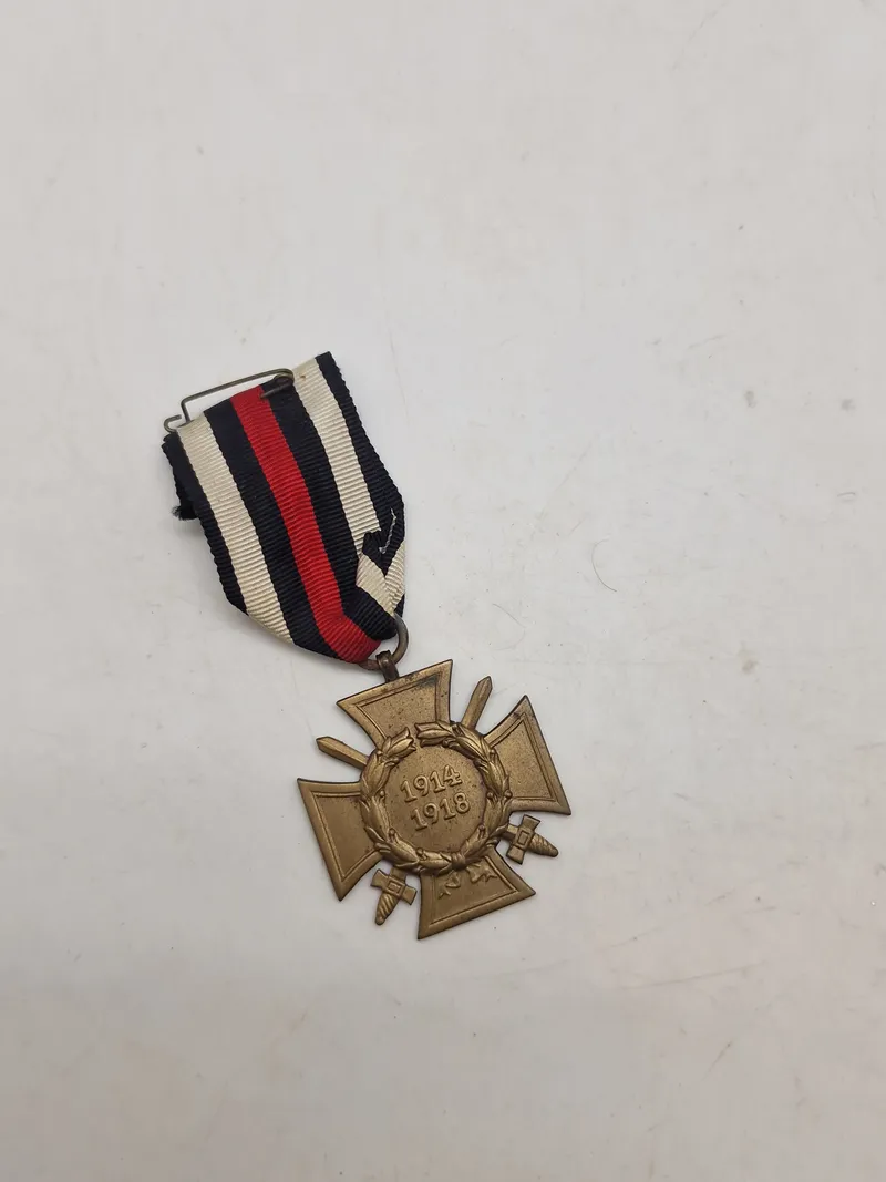 Originalt Hindenburg cross. Commemorative cross 1914-1918 for combatant