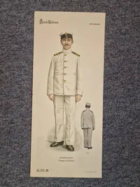 Originalt billede - “Danske uniformer” Vest indien