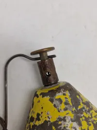 Sjælden original dansk Haandbombe model 1923, til øvelseskast og undervisningsbrug. Typen ses sjældent til salg