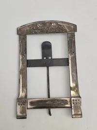 Veludført billedramme - Start 1900 tallet
