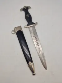 Tysk Waffen-SS daggert - ældre efterkrigs/veludført