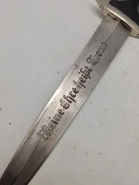 Tysk Waffen-SS daggert - ældre efterkrigs/veludført