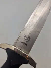 Tysk Waffen-SS daggert - ældre efterkrigs/veludført